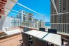 Апартаменты на Benidorm -  Penthouse El Pato 872 Levante Beach
